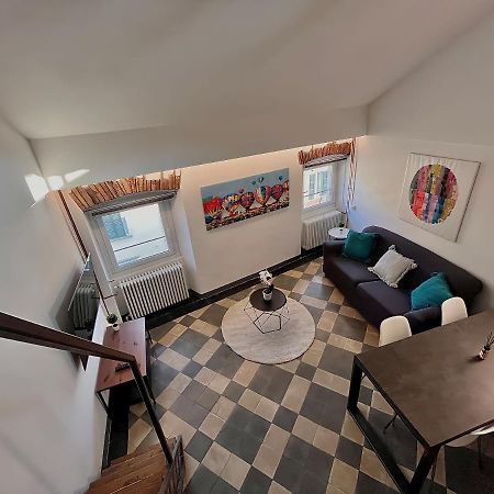 Piazza Pontida Modern Loft Bergamo Lägenhet Exteriör bild