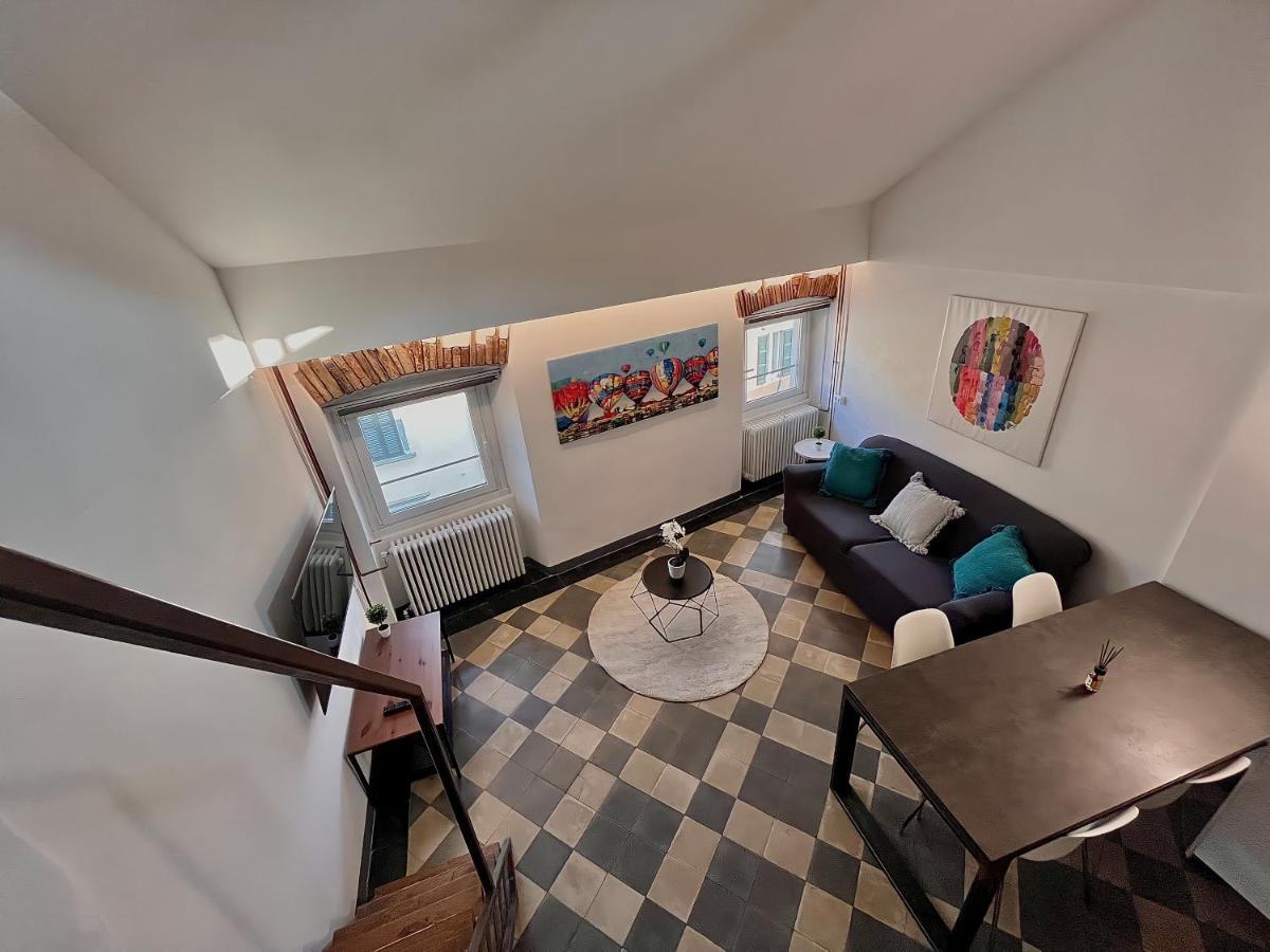 Piazza Pontida Modern Loft Bergamo Lägenhet Exteriör bild